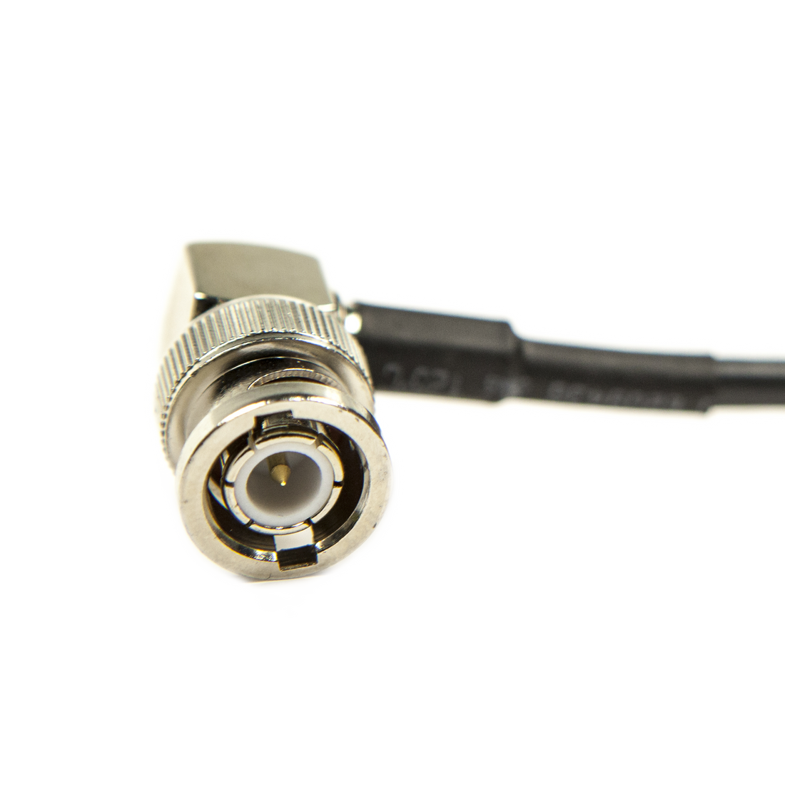 18" BNC Cable (right-angle to right-angle)