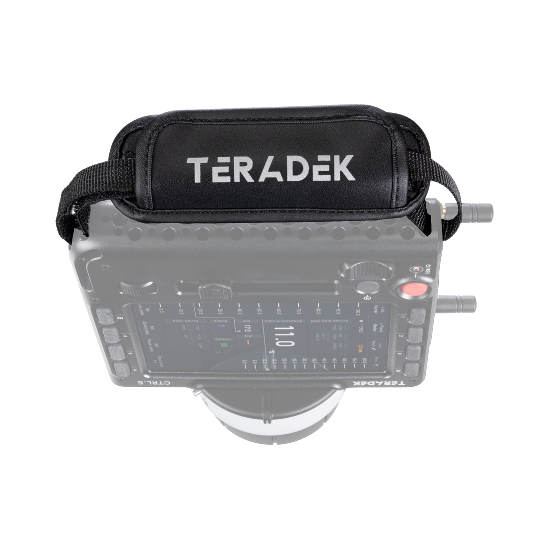 hand strap for ctrl.5 installed top