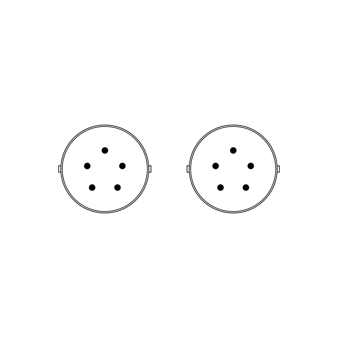 5-Pin Wired-Mode Cable (48 inch / 1.2 m)