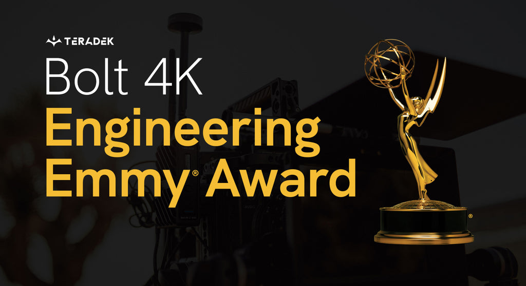 Engineering Emmy Award Goes to Teradek Bolt 4K