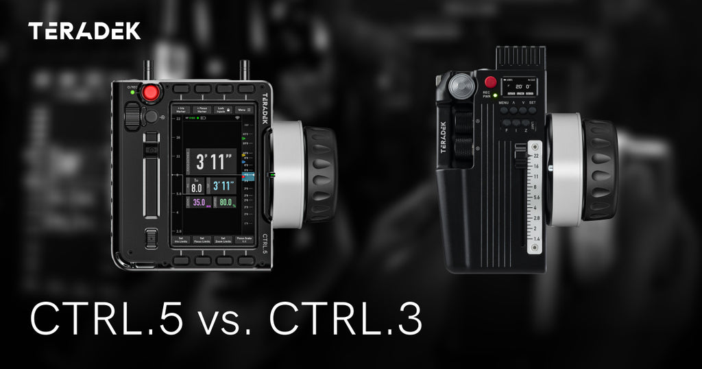 CTRL.5 vs CTRL.3 Lens Controller Comparison | Teradek