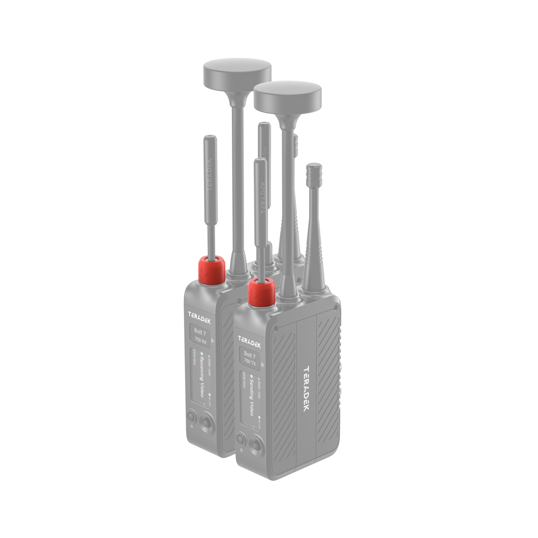 11-1624, Bolt 7 Color Band Set Red