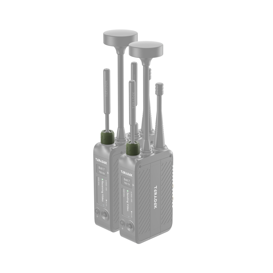 11-1625, Bolt 7 Color Band Set Olive Green
