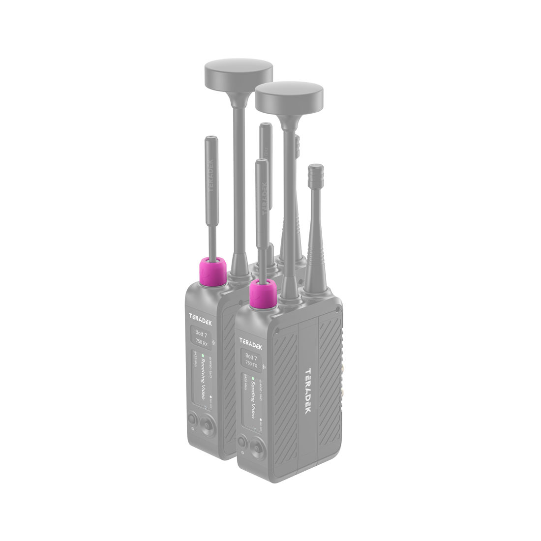 11-1626, Bolt 7 Color Band Set Neon Pink