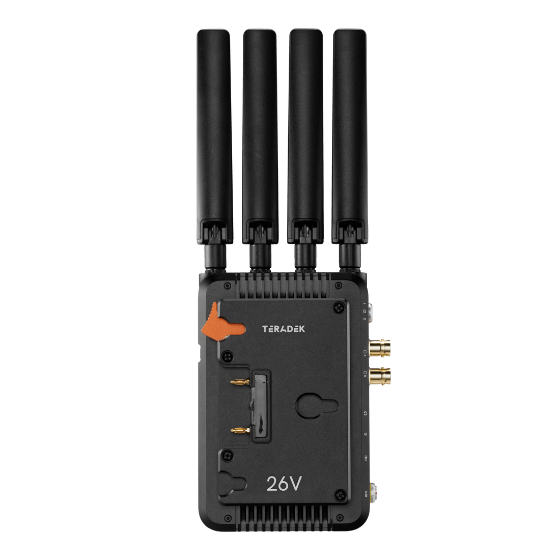 10-2857-25QG26, Prism Mobile 5G Dual 5G-Q HEVC/AVC Encoder 26V Gold Mount