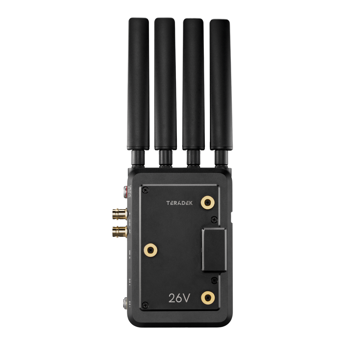 10-2857-25QG26, Prism Mobile 5G Dual 5G-Q HEVC/AVC Encoder 26V Gold Mount