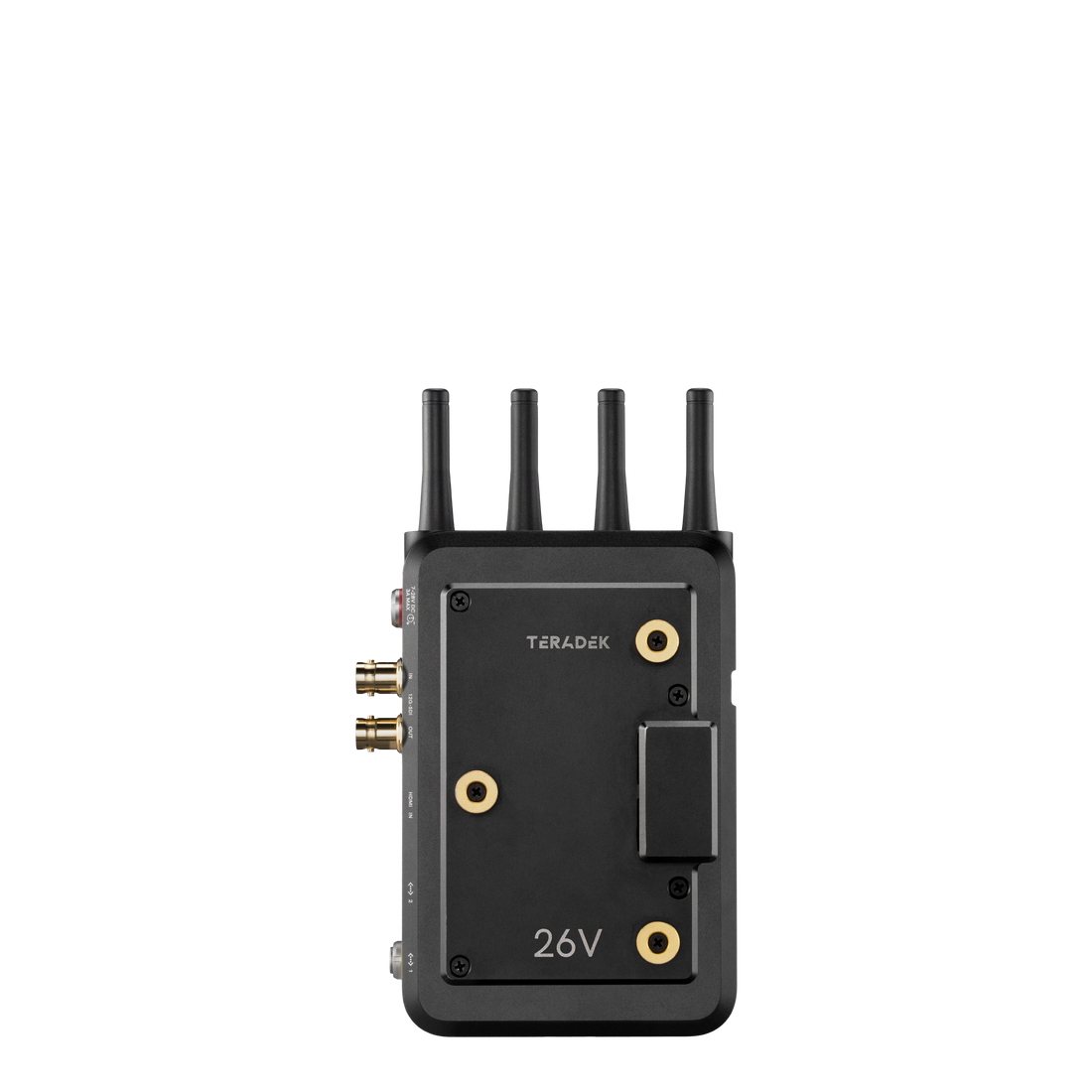10-2857-25QG26, Prism Mobile 5G Dual 5G-Q HEVC/AVC Encoder 26V Gold Mount