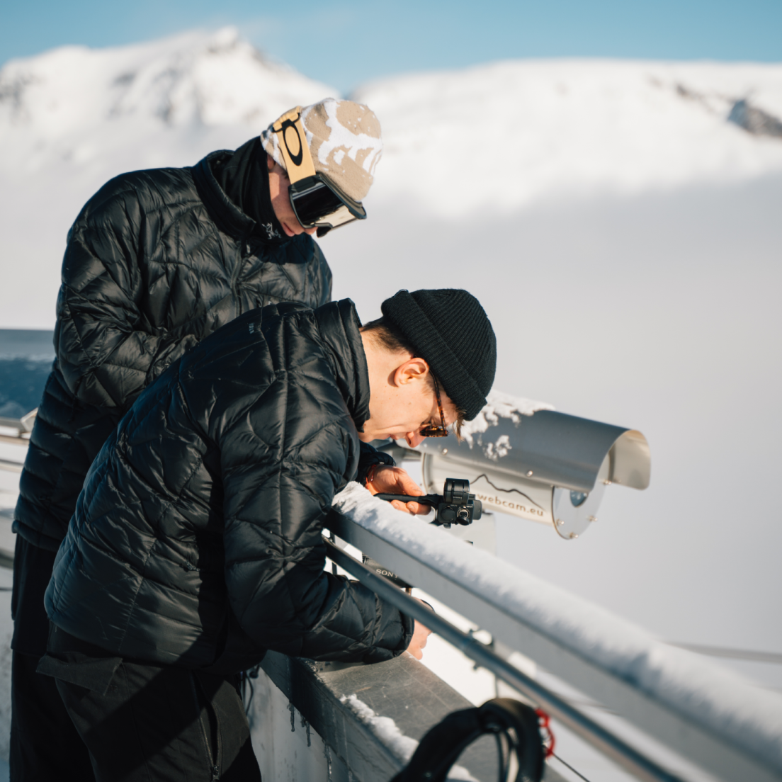 ranger wireless transmitter in use