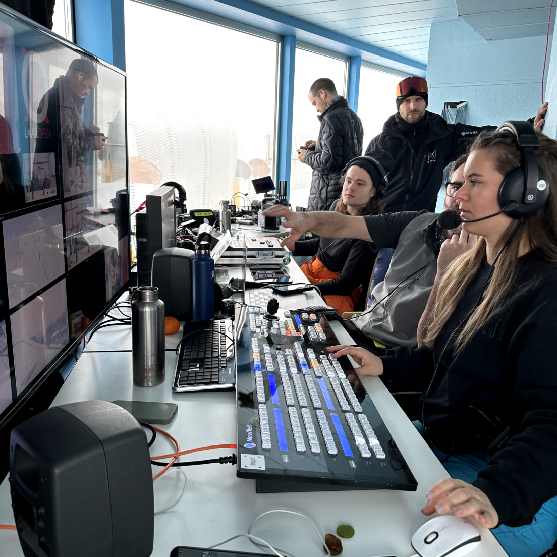 post production team during 2024 laax