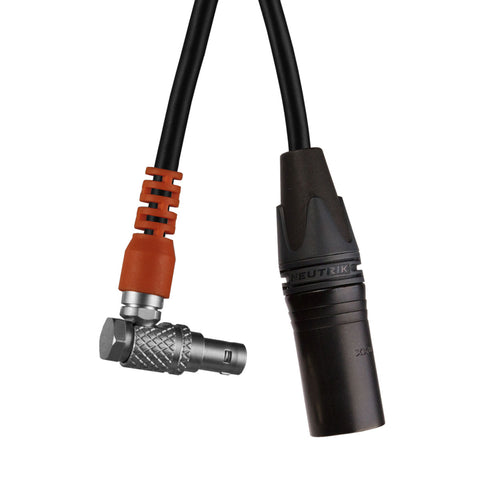 RT MDR.M Power Cable - 4pin XLR (s) to 2pin (r/a) (15in/40cm)