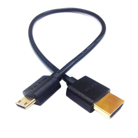 Ultra-Thin HDMI-Mini Type C to HDMI Type A Cable